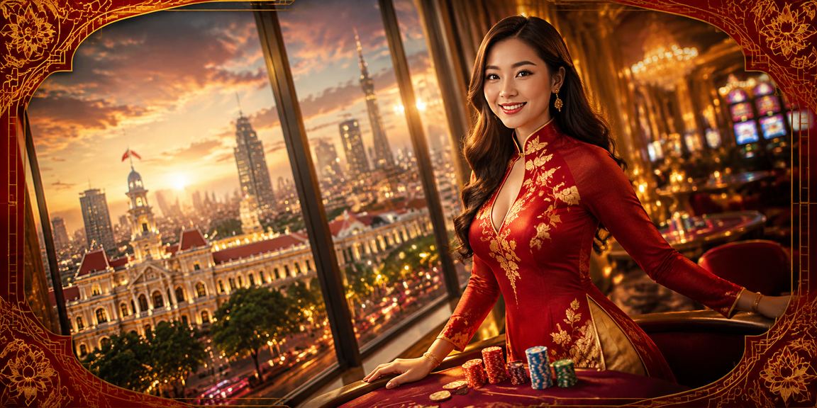 Người dùng trẻ tại TP. Hồ Chí Minh chơi slot game trên điện thoại – giao diện ứng dụng di động hiện đại