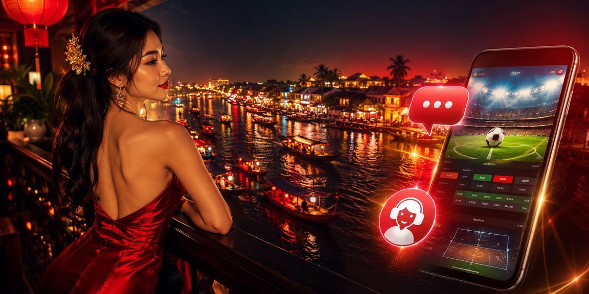 Người dùng trẻ tại vùng Mekong theo dõi cá cược thể thao trên điện thoại